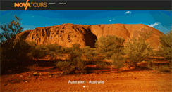 Desktop Screenshot of novatours.ch