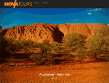 Tablet Screenshot of novatours.ch