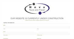 Desktop Screenshot of novatours.com