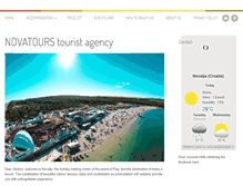 Tablet Screenshot of novatours.hr