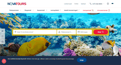 Desktop Screenshot of novatours.ee